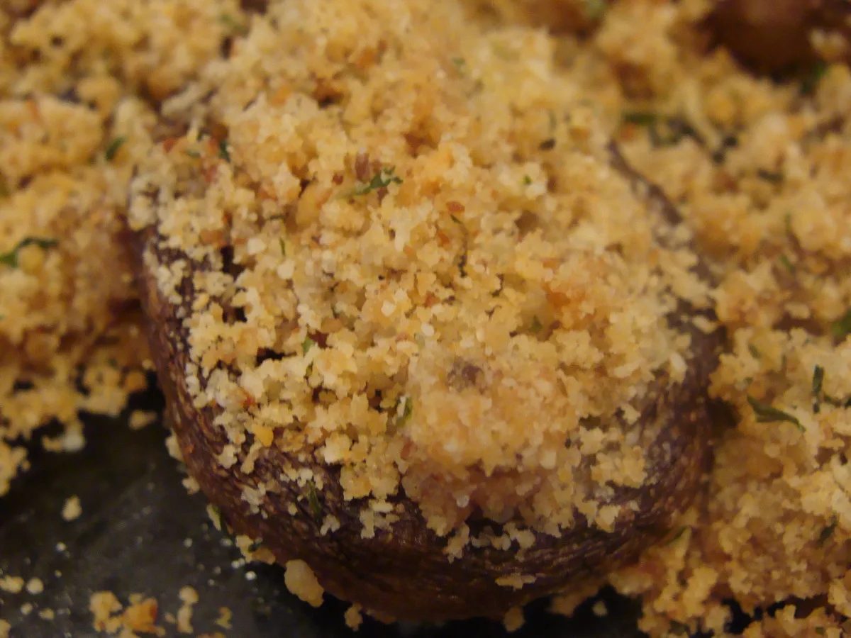 Parmesan Stuffed Mushrooms