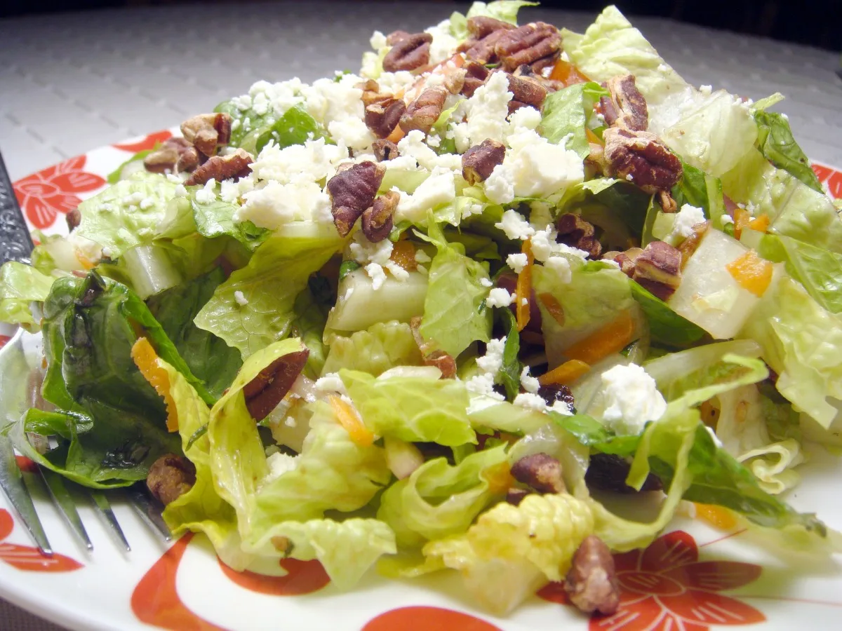 Party Salad With Balsamic Honey-Mustard Vinaigrette