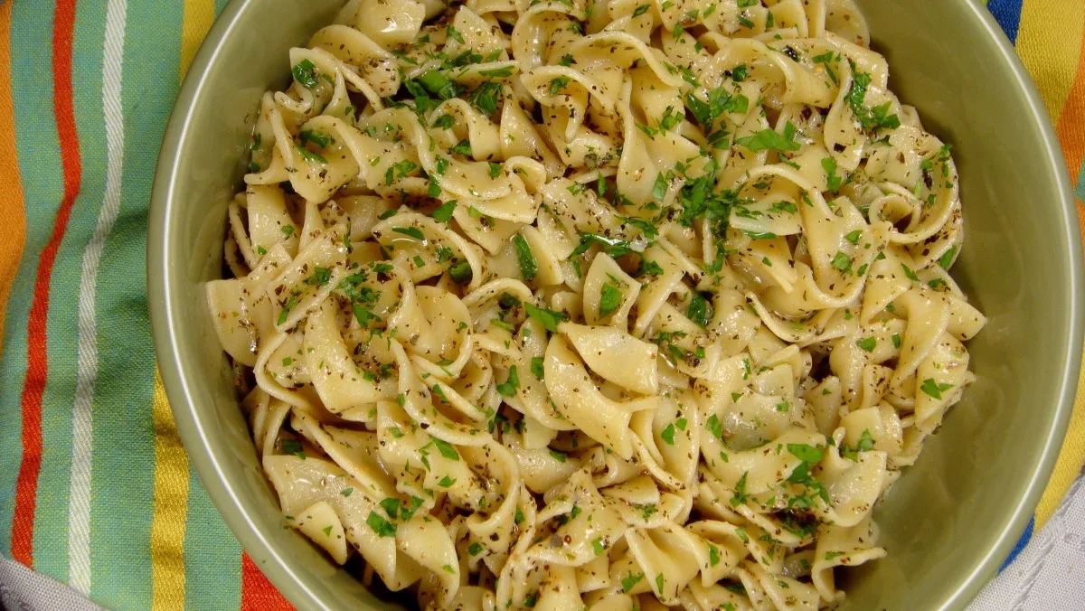 Pasta and Burnt Butter Sauce