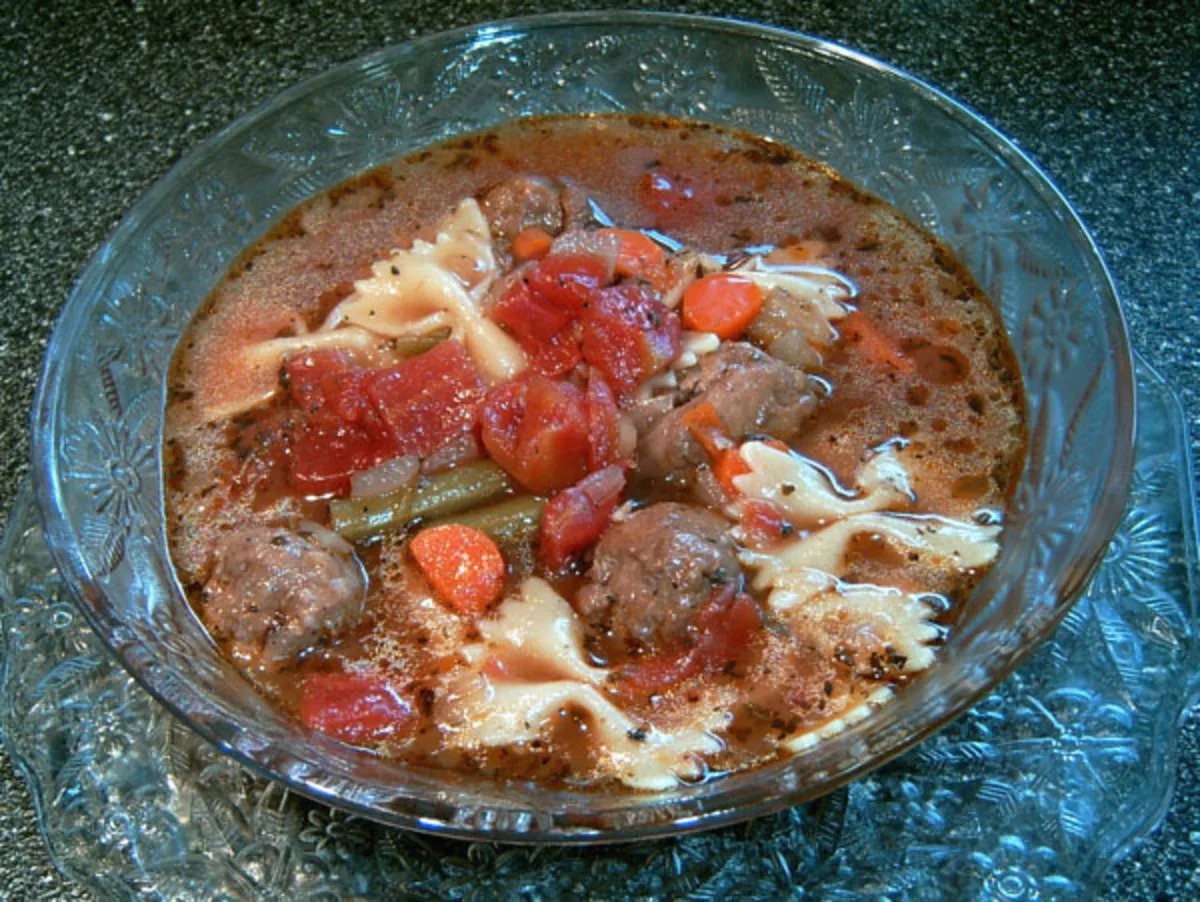 Pasta and Sausage Soup