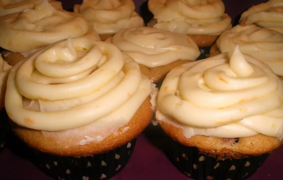 Peach Cupcakes