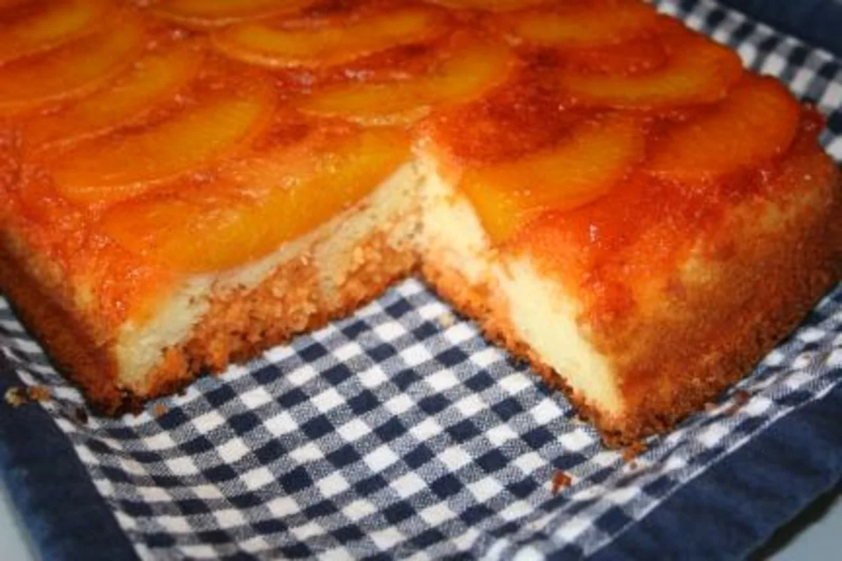 Peach Upside Down Cake