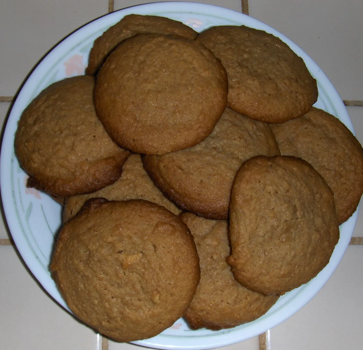 Peanut Butter and Honey Cookies