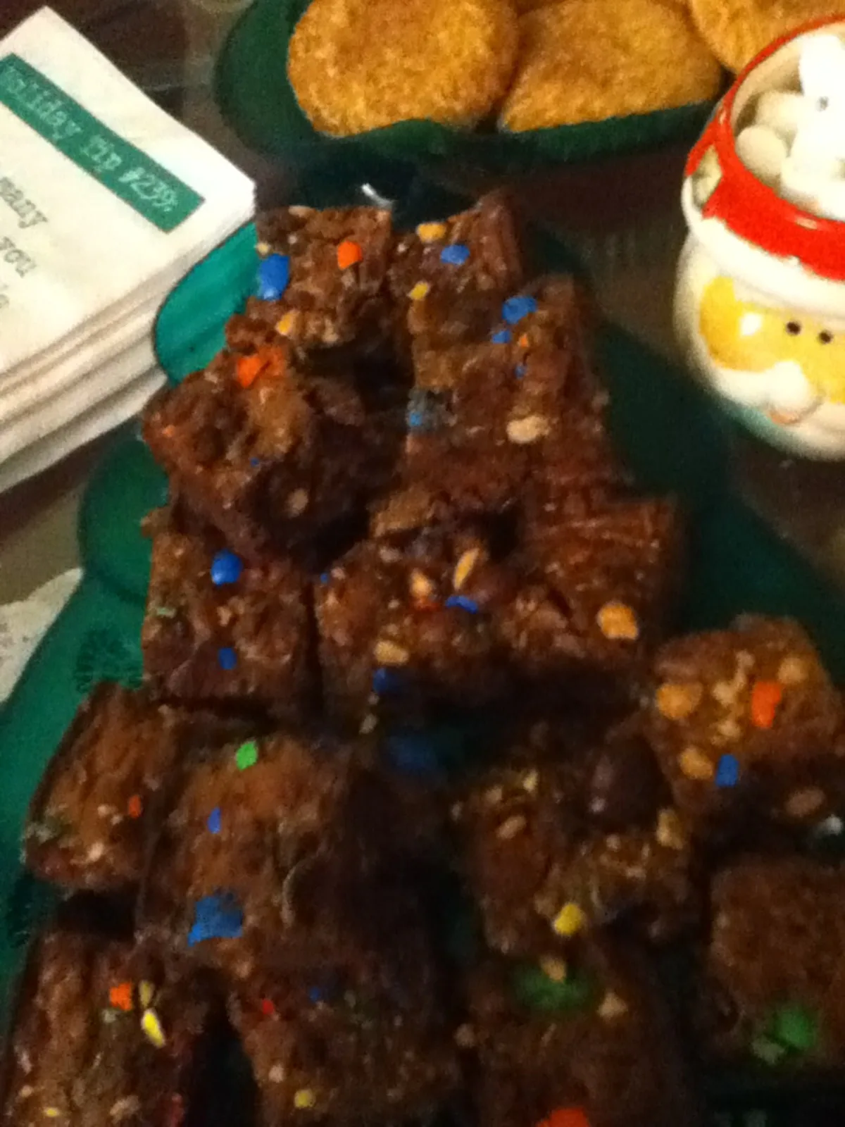 Peanut M&m Brownies!!!