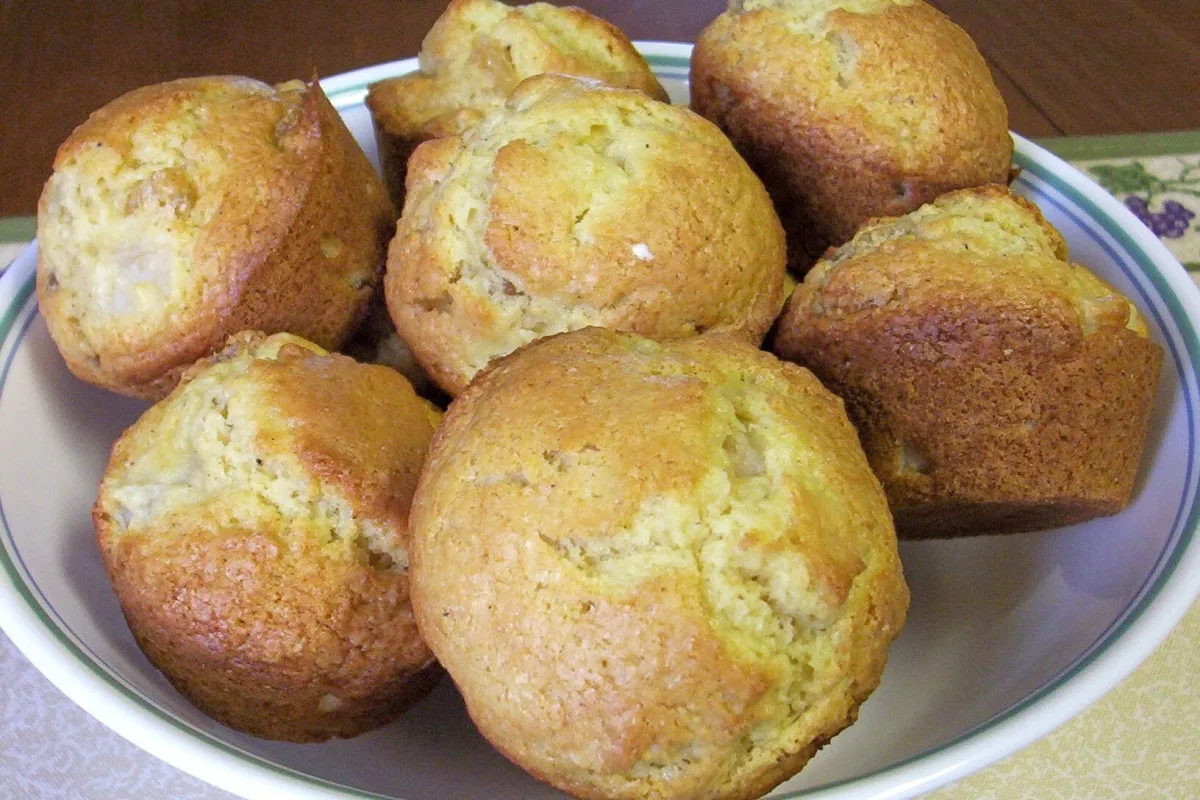 Pear and Ginger Muffins