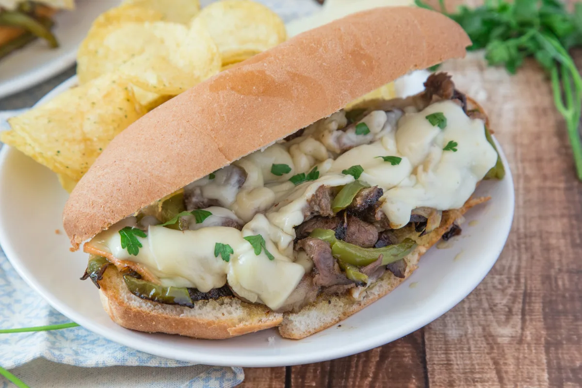 Philly Cheesesteak Sandwich  (((Authentic)))