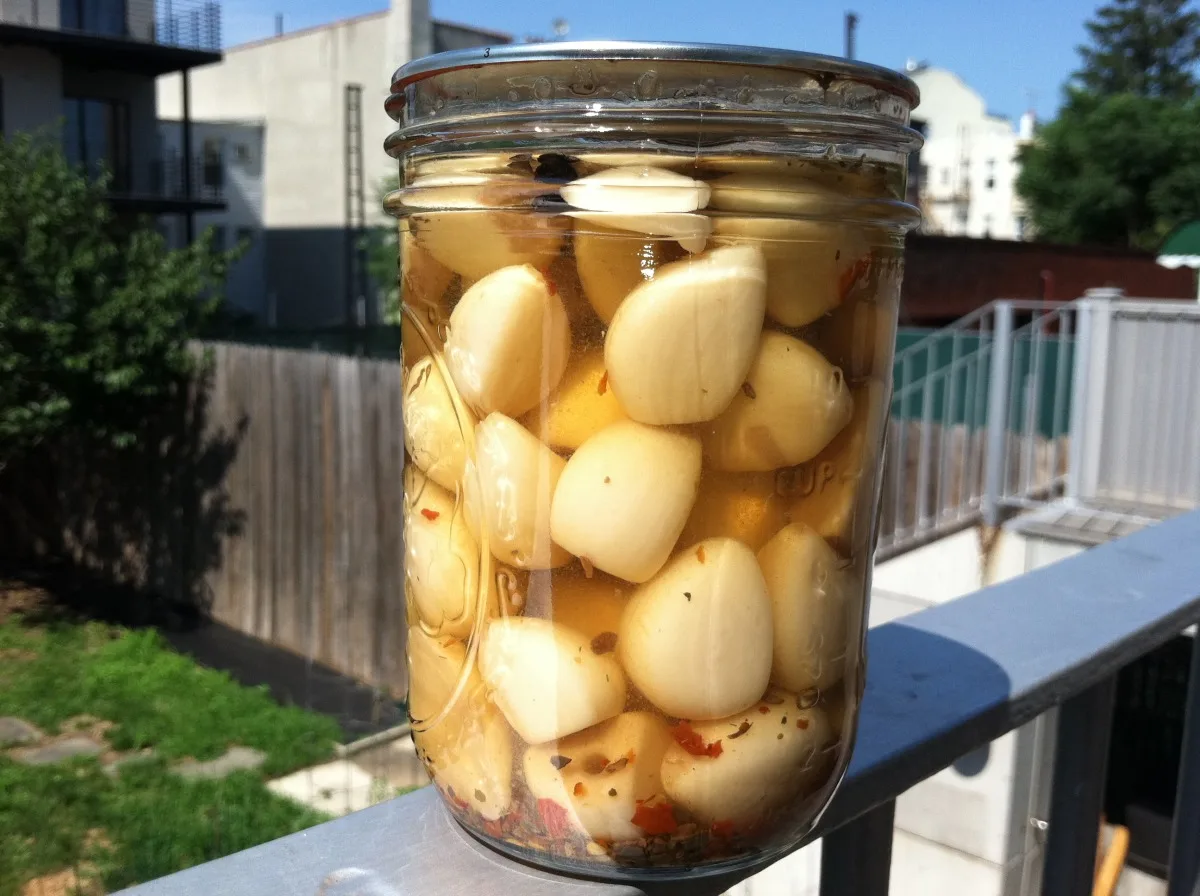Pickled Garlic