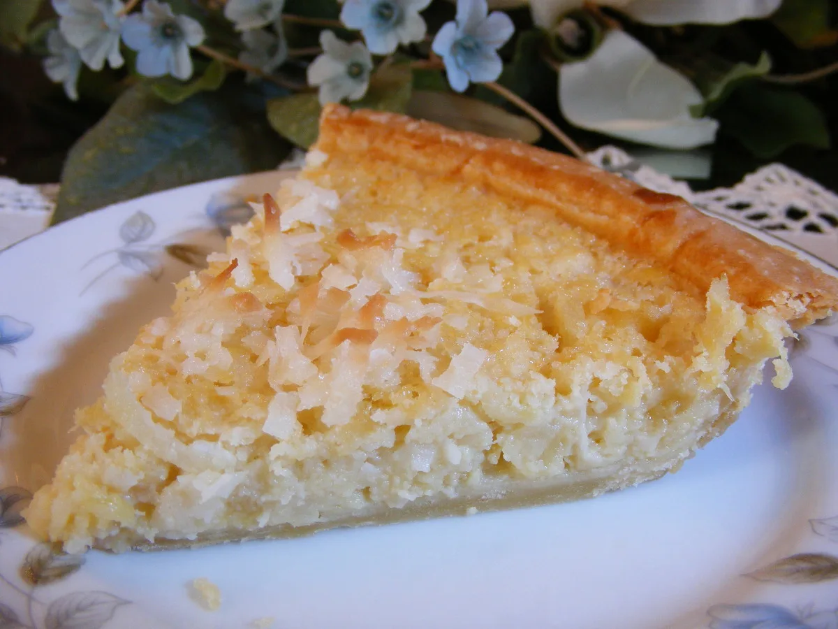 Pineapple Coconut Pie