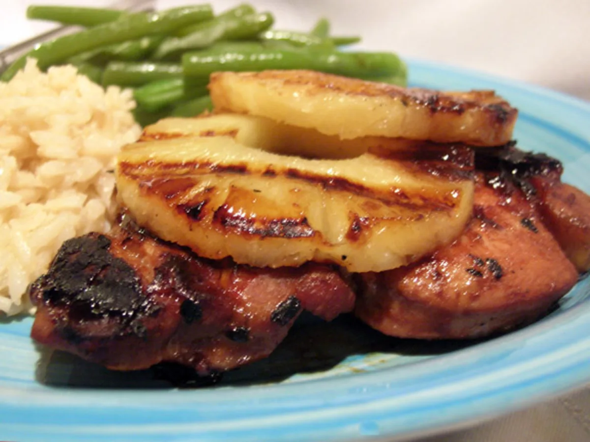 Best Grilled Pineapple Pork Chops