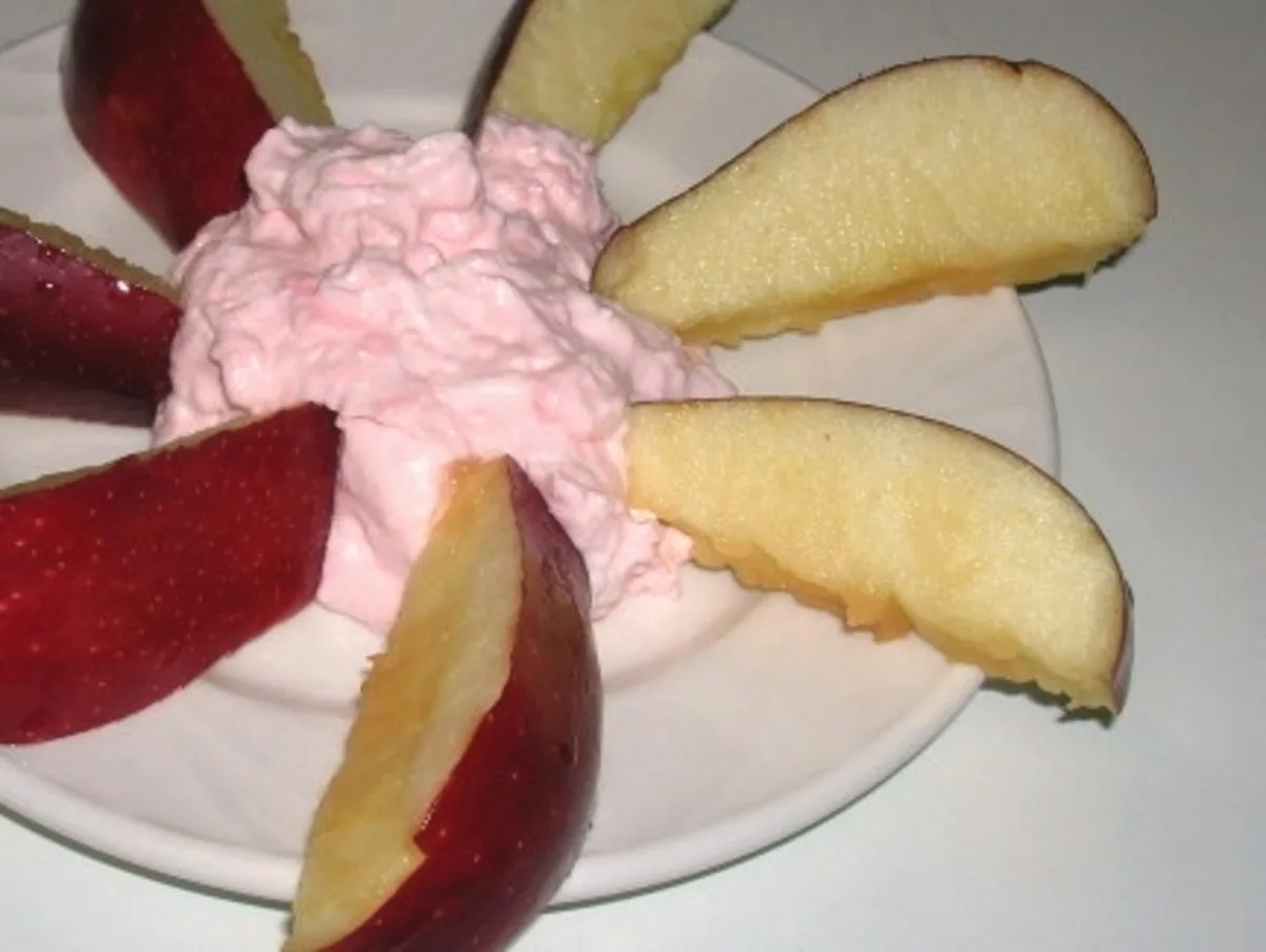 Pink Lemonade Fruit Dip