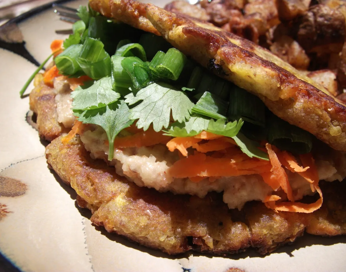 Plantain Omelette (Vegan)