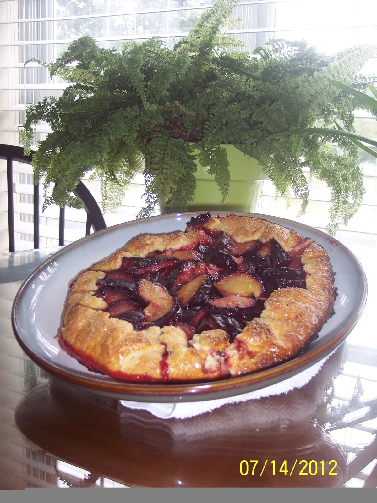 Plum Crostata