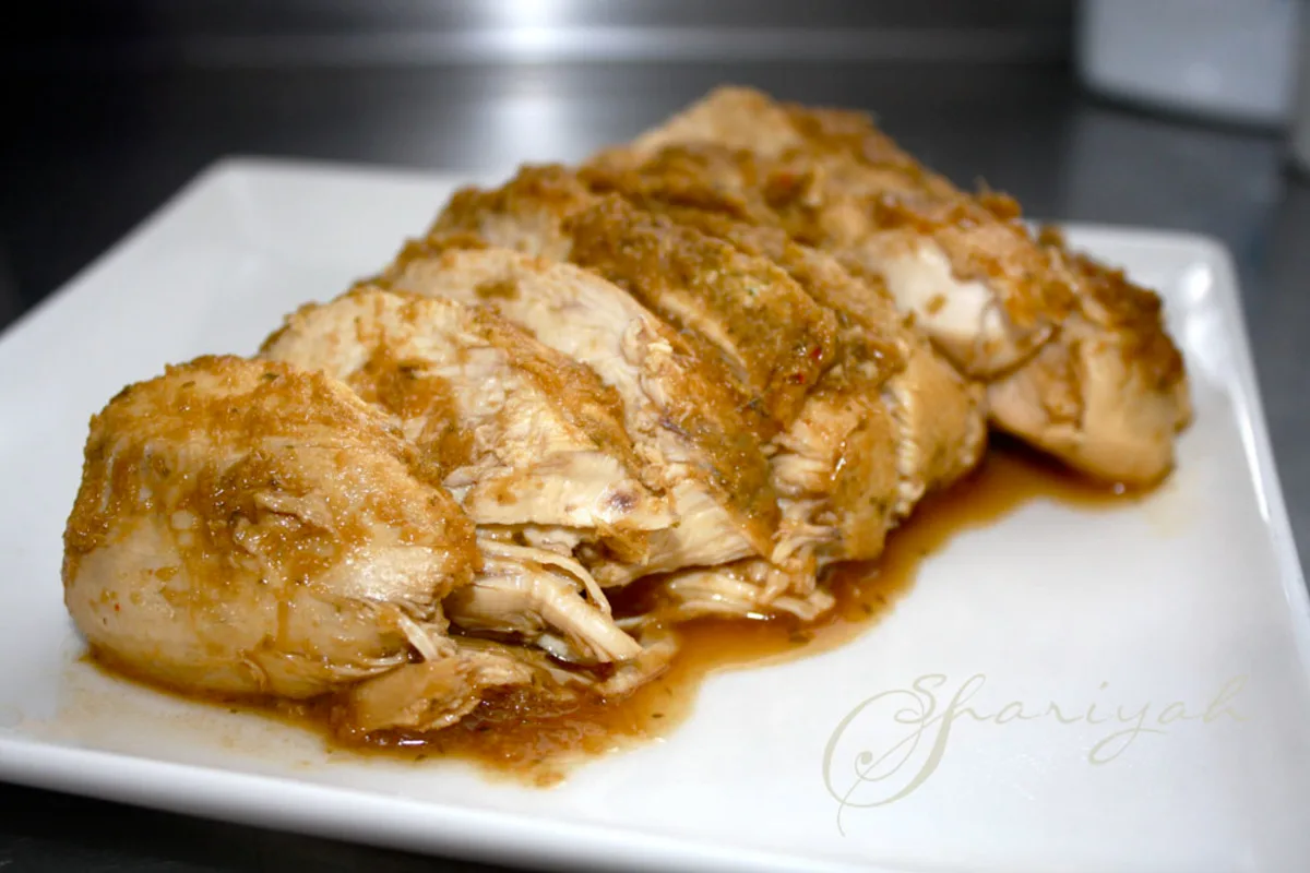 Poached Tom-Yum Chicken