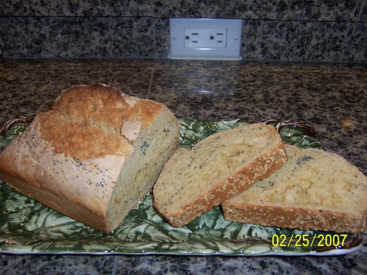 Poppy Seed Beer Bread