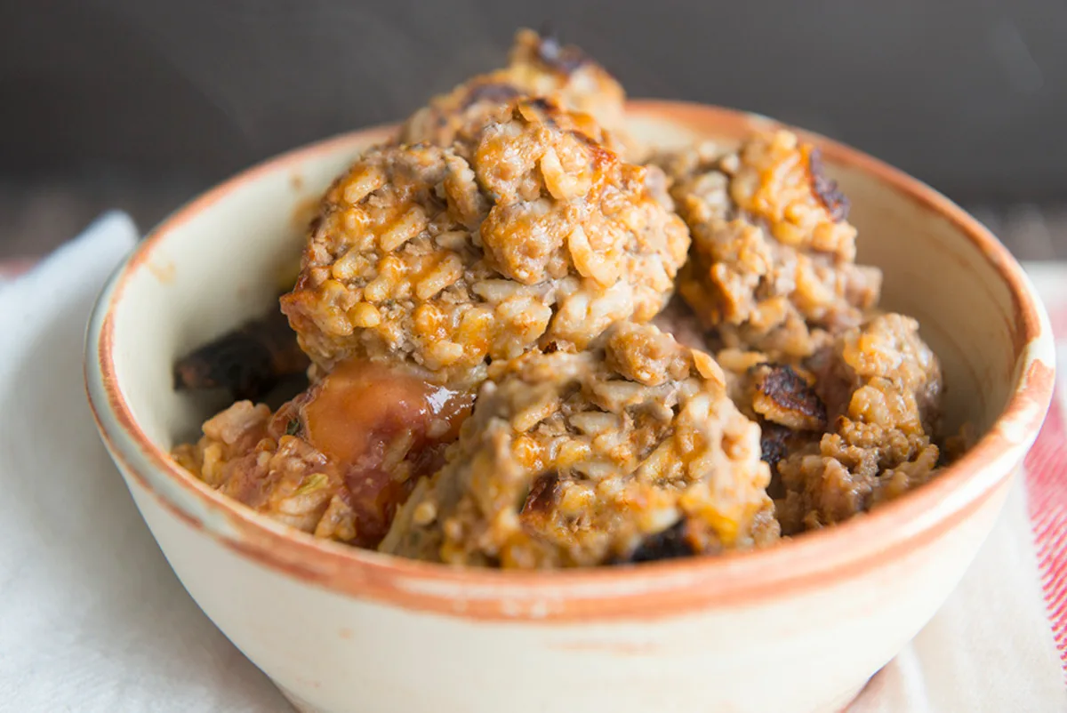 Porcupine Meatballs