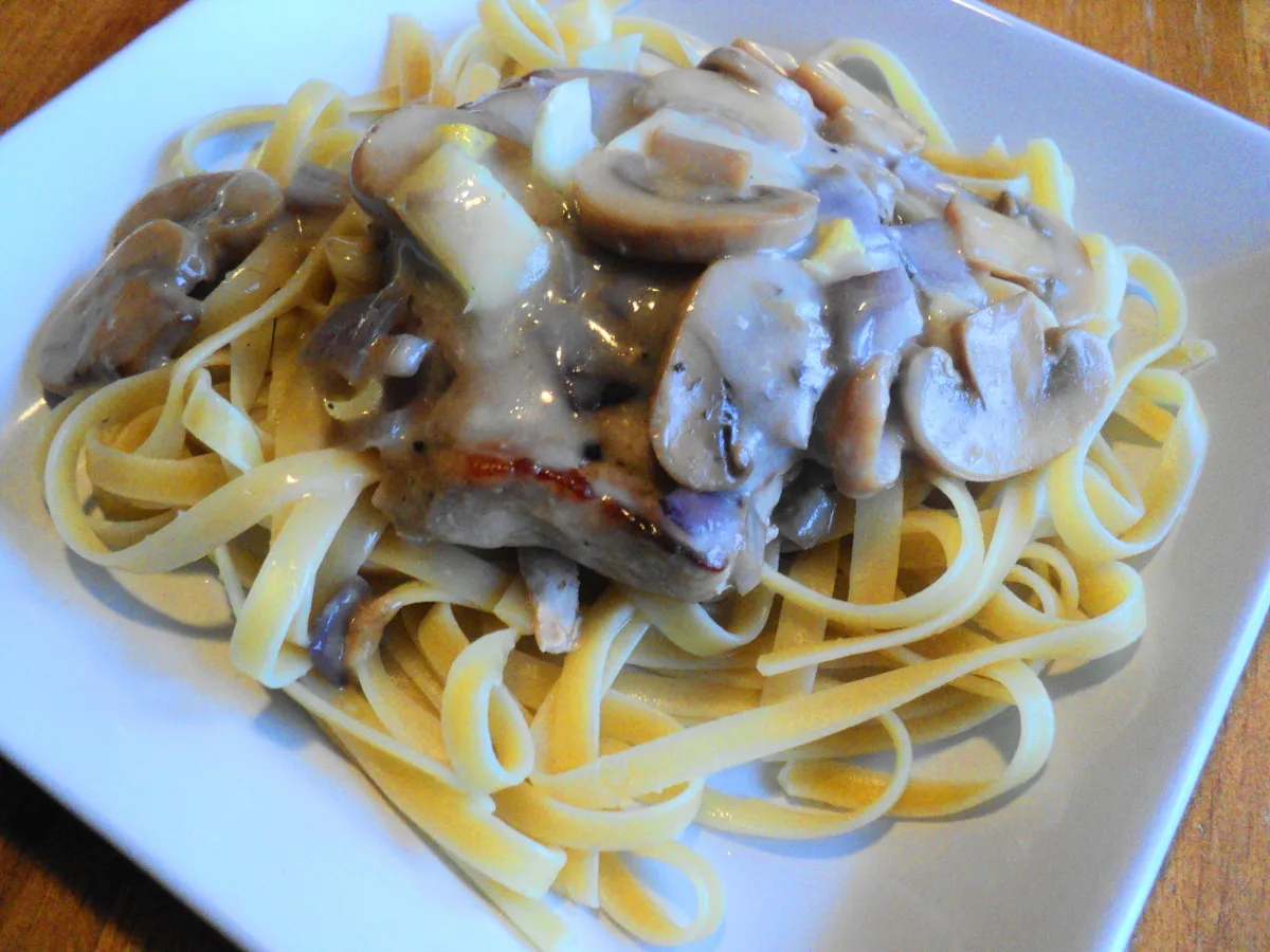 Pork and Mushroom Casserole