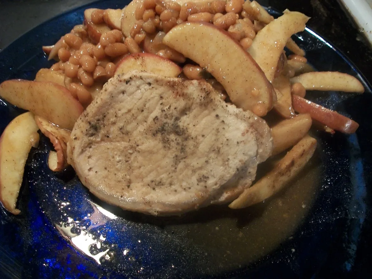 Pork Chop and Apple Bake