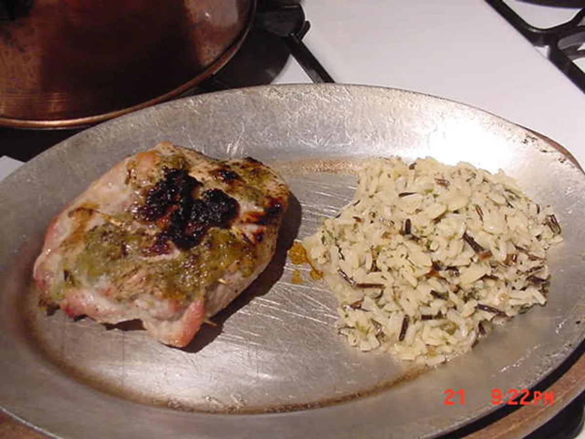 Pork.....pork Chops -- Crab Stuffed -- Pork Chops
