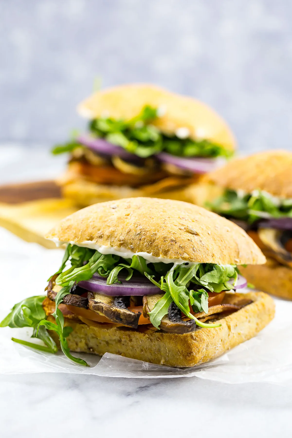 Portobello Mushroom BLTs