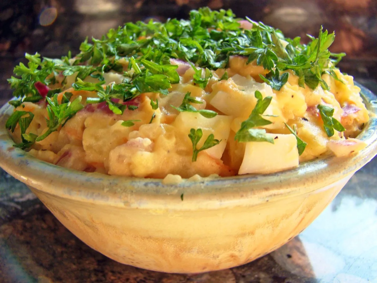 Potato Carrot  Salad