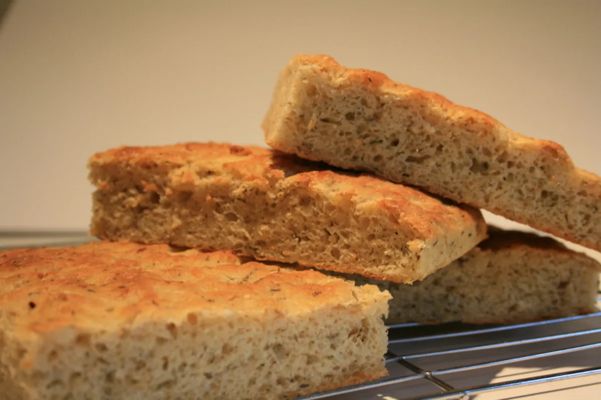 Potato Rosemary Focaccia ( Focaccia Con Patate E Rosmarino )