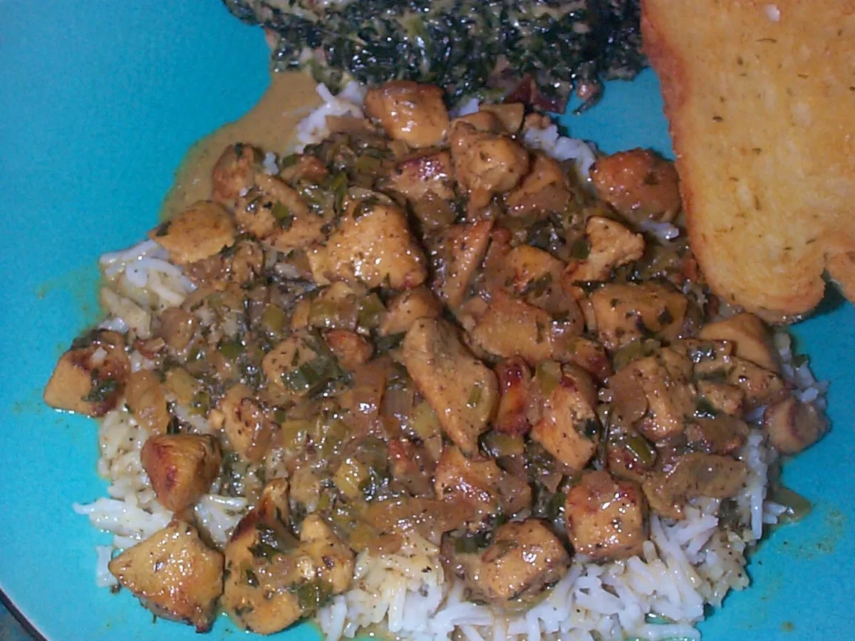 Poulet Au Lait De Coco (Chicken With Coconut Milk)