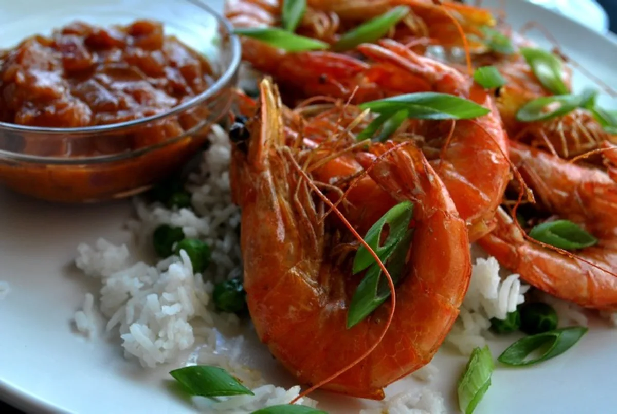 Prawns Peri Peri Mozambique