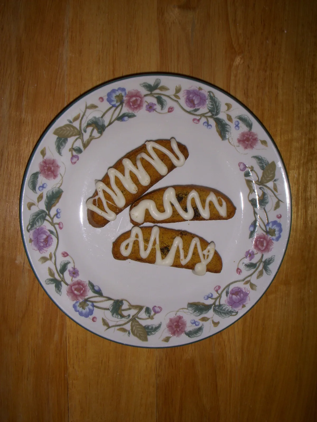 Pumpkin Biscotti With White Chocolate