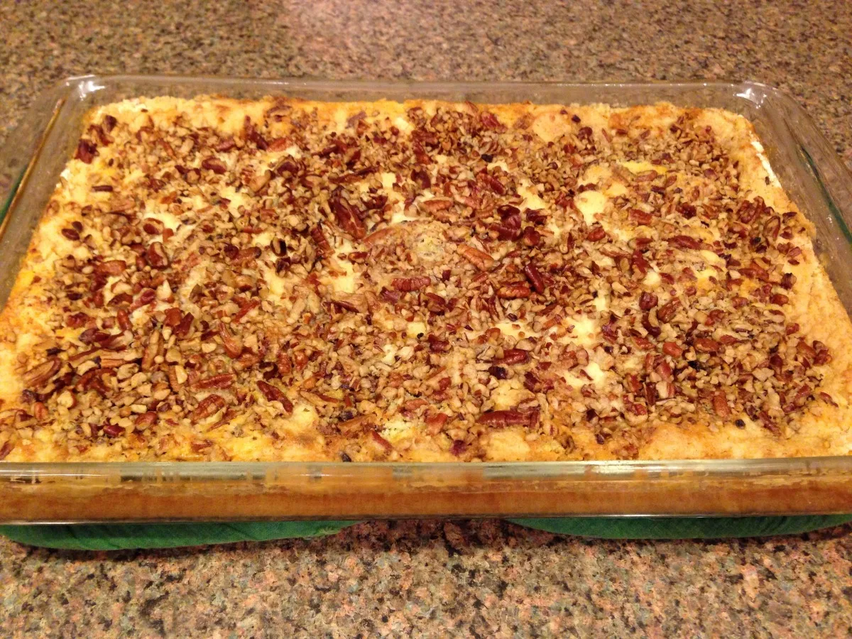 Pumpkin Dump Cake
