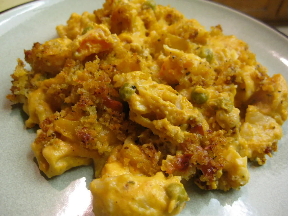 Pumpkin Mac & Cheese With Lobster