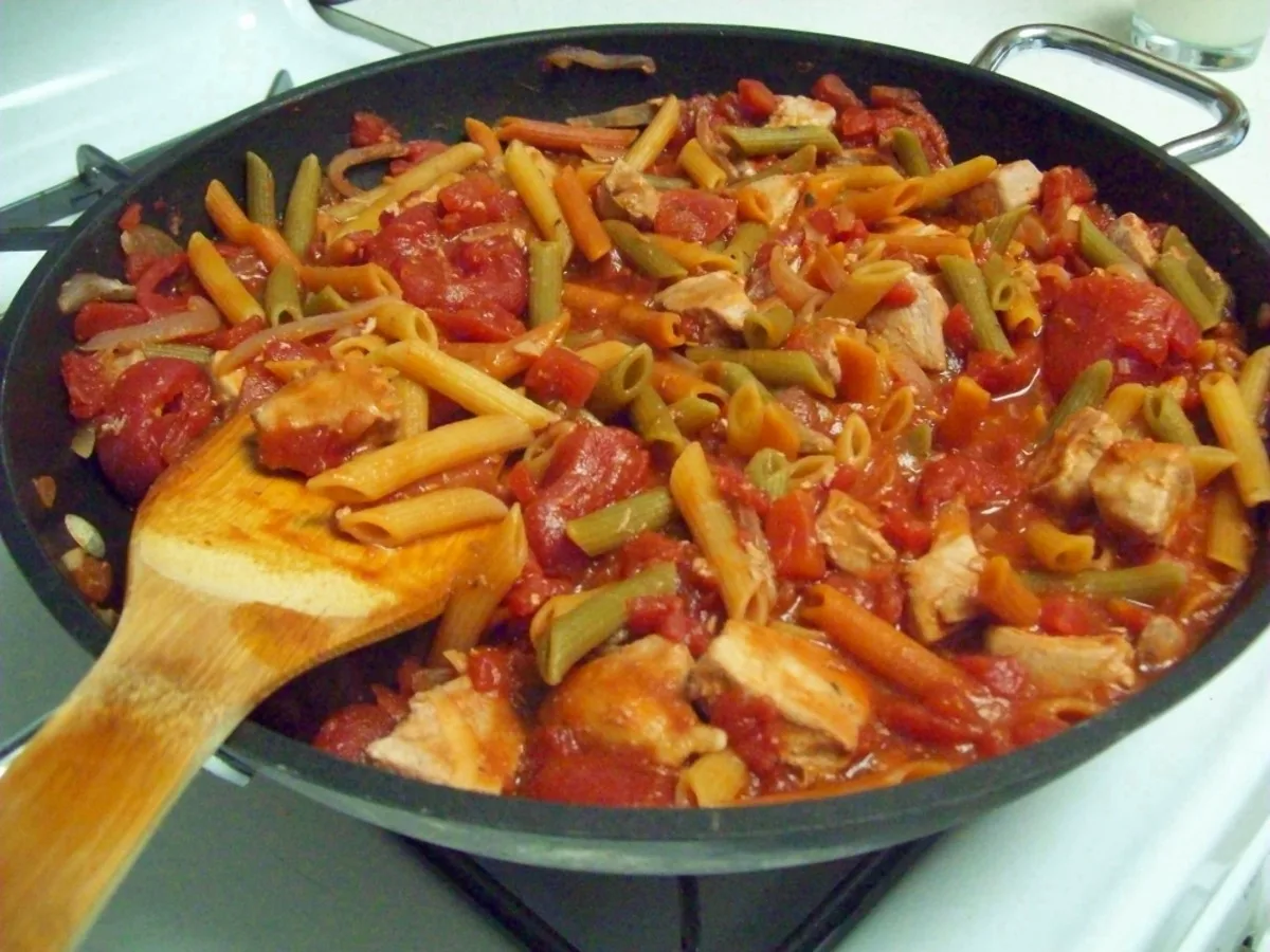 Quick Chicken Cacciatore