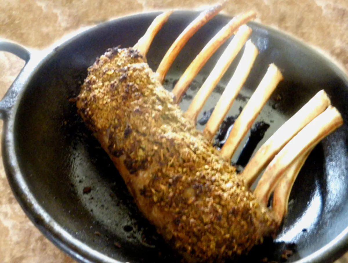 Rack of Lamb (With Lemon Rosemary Baste)