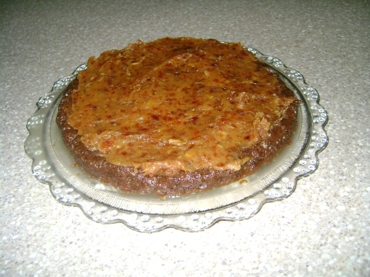 Raw Date Nut Torte