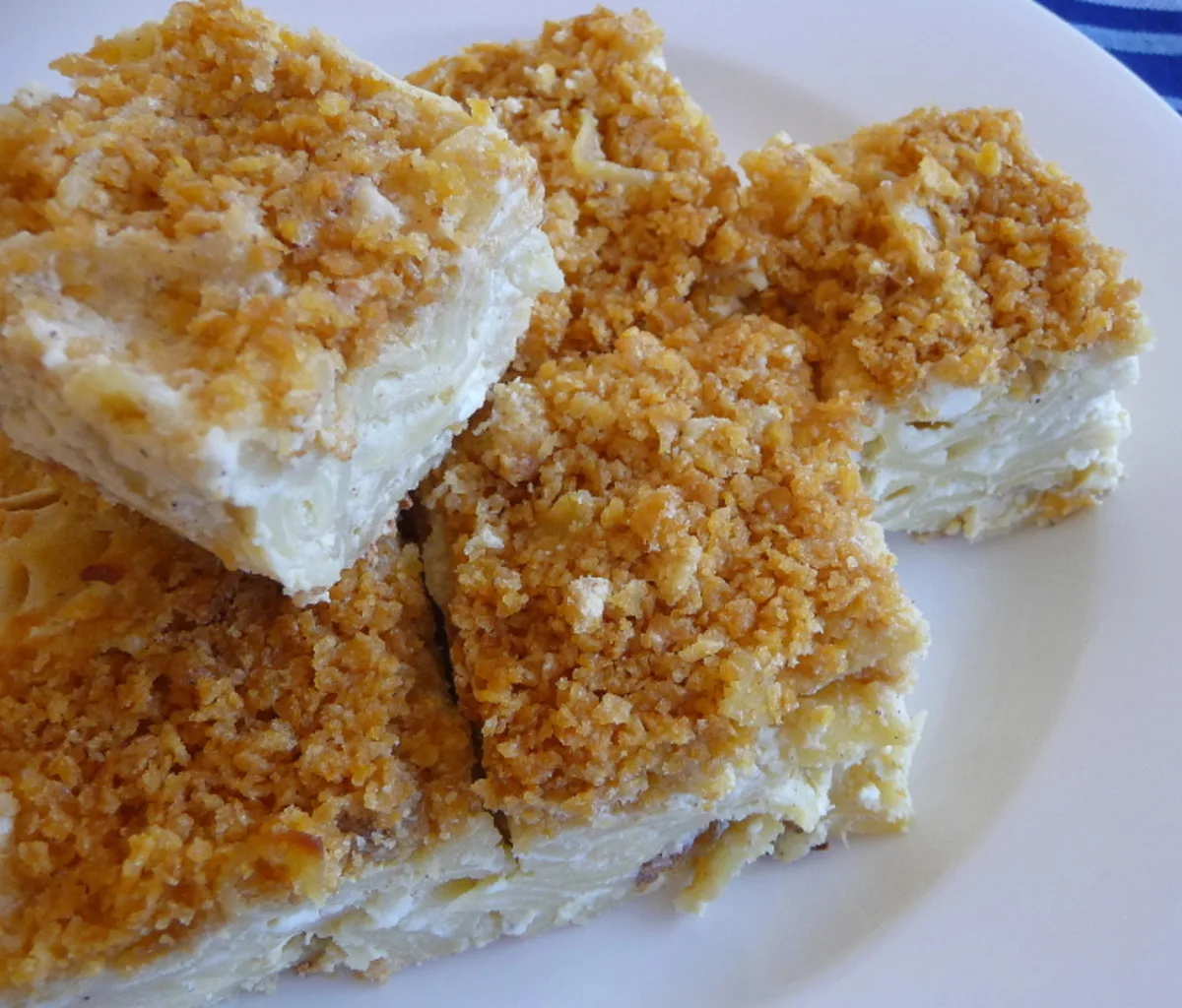 Rebecca's Sweet Lokshen (Noodle) Kugel
