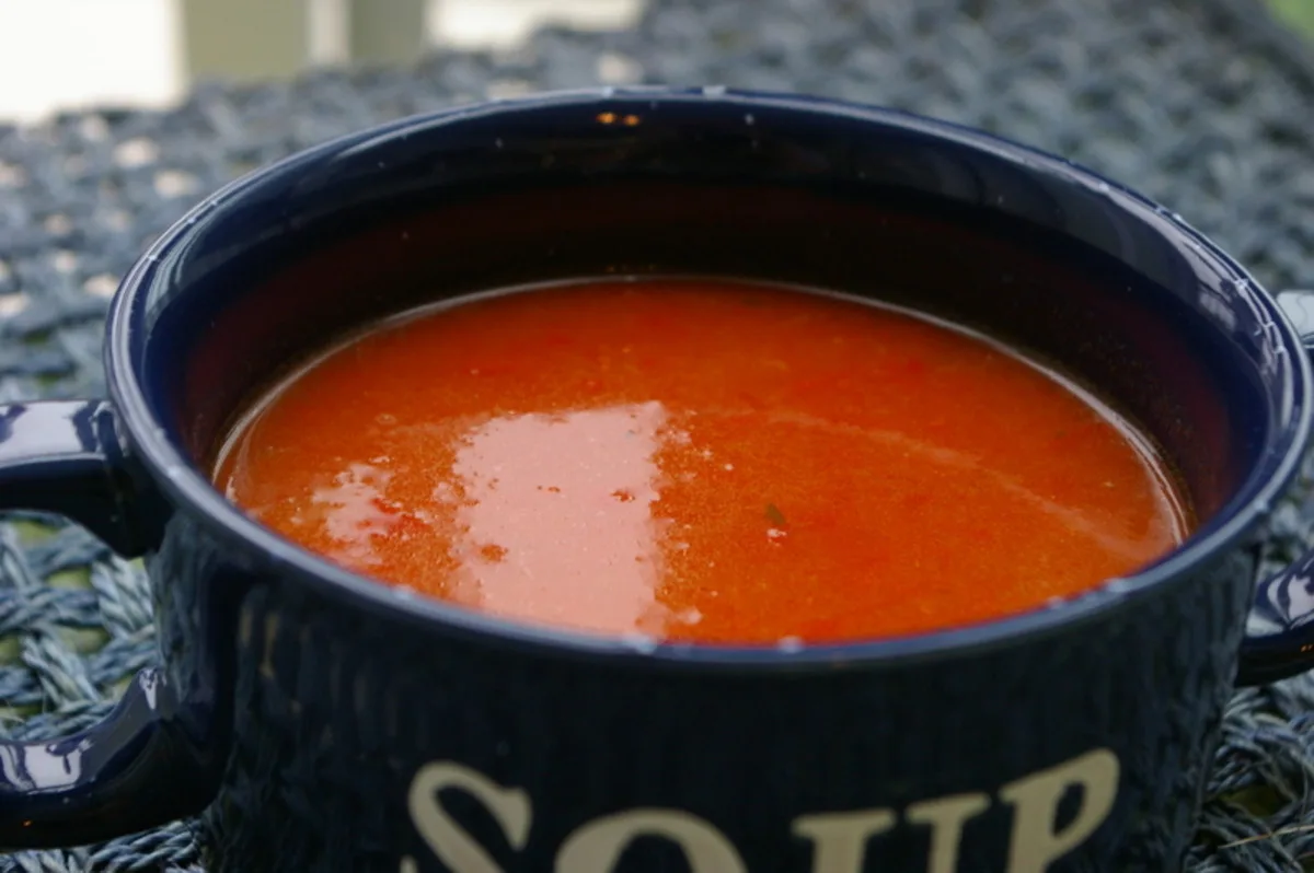 Red Bell Pepper Soup