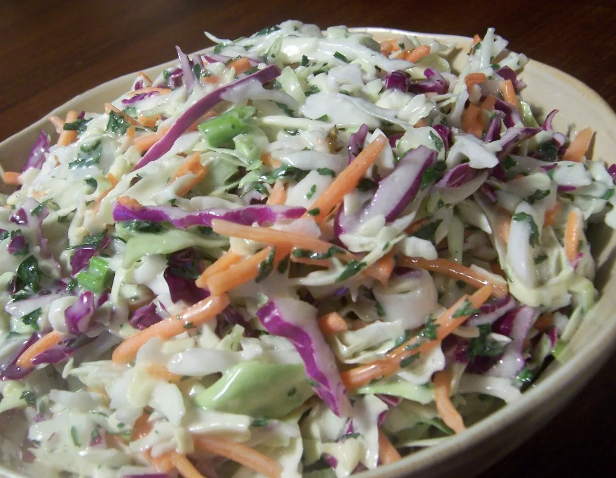 Red & Green Coleslaw
