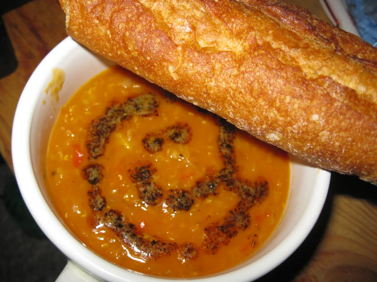 Red Lentil and Bulgur Soup - Mercimek Corbasi
