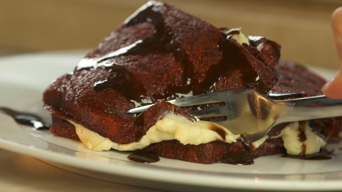 Red Velvet French Toast