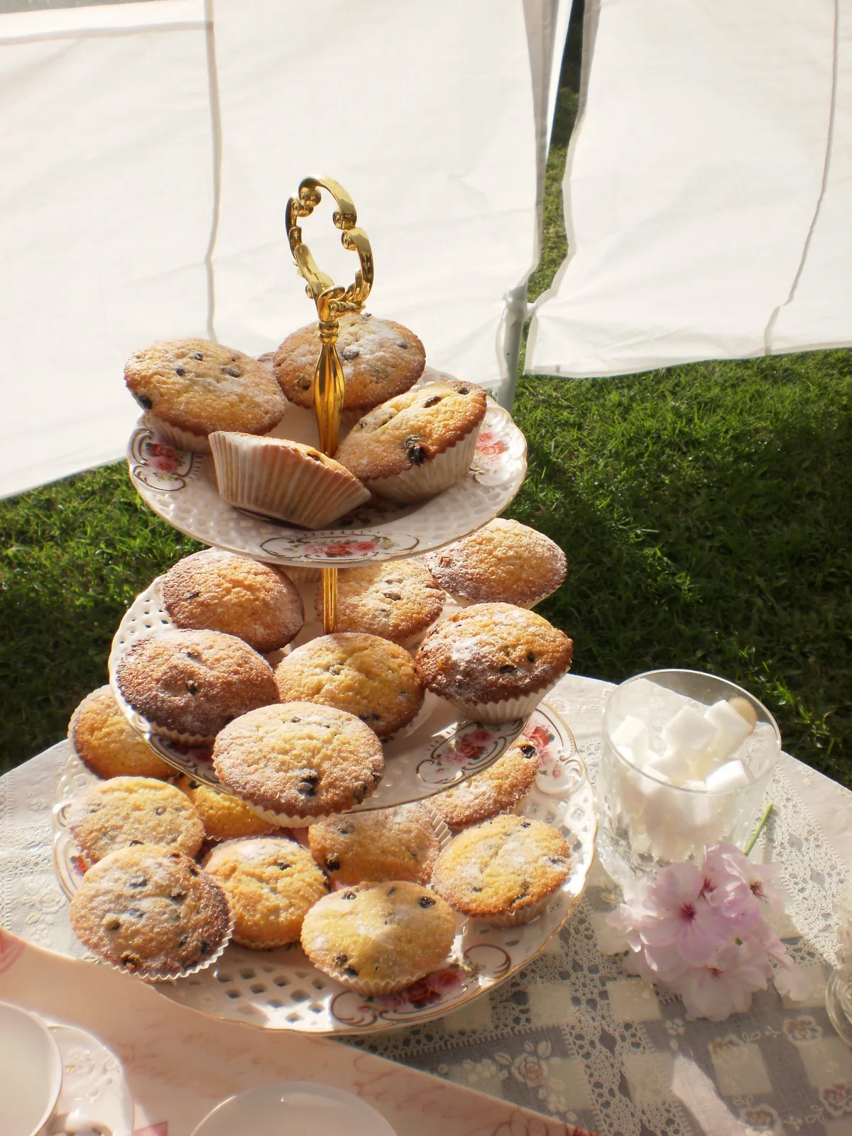 Regency Queen Cakes for Jane Austen's Afternoon Tea Party