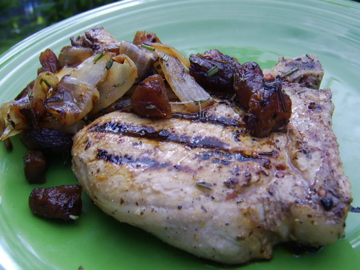 Riesling-Marinated Pork Chops