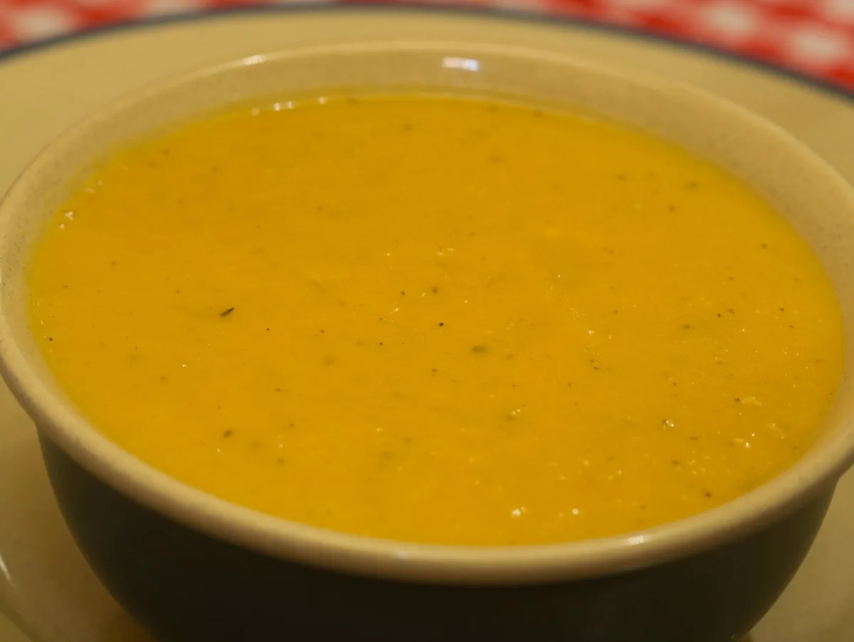 Roast Pumpkin and Onion Soup