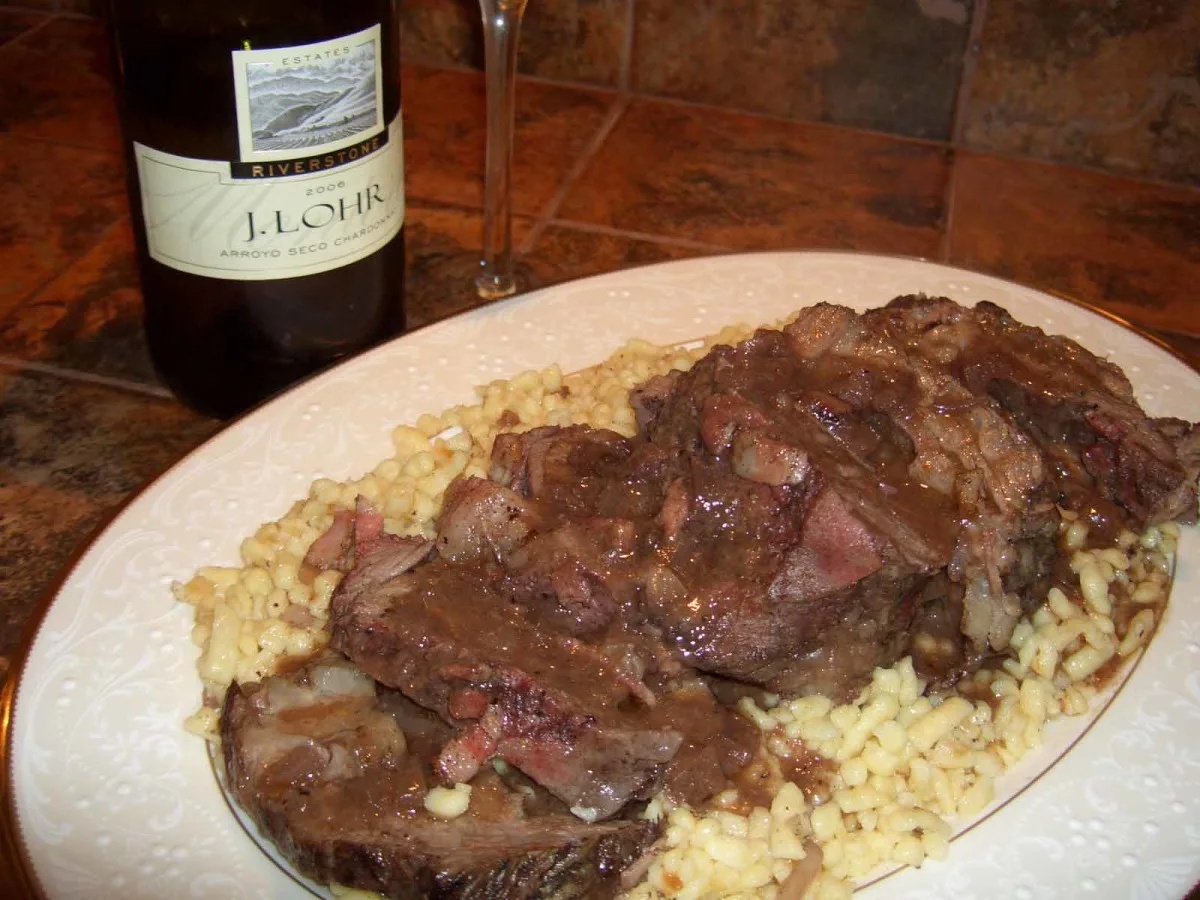 Roast-Top Round Sauerbraten