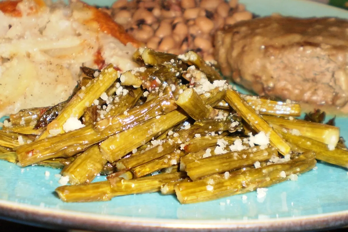 Roasted Italian Asparagus With Parmesan