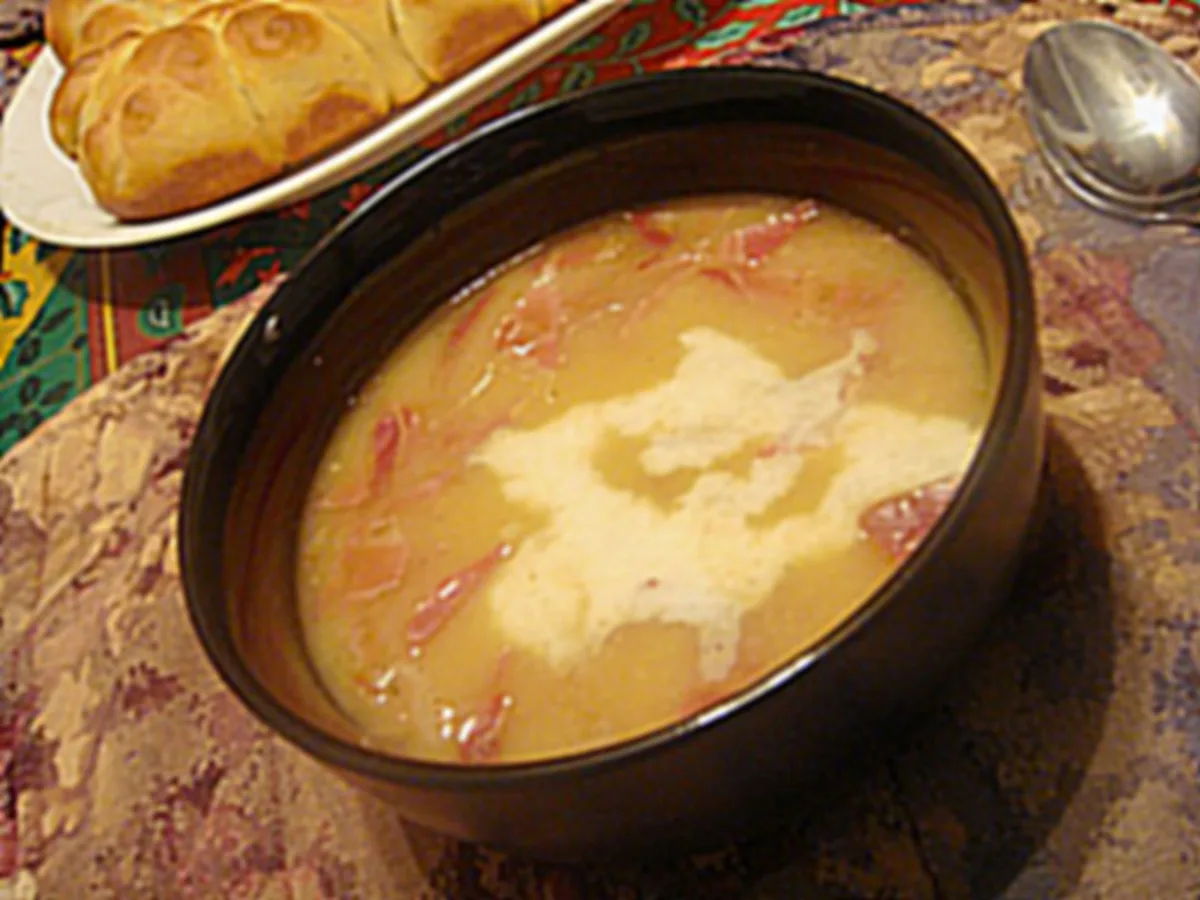 Roasted Parsnip and Parmesan Soup