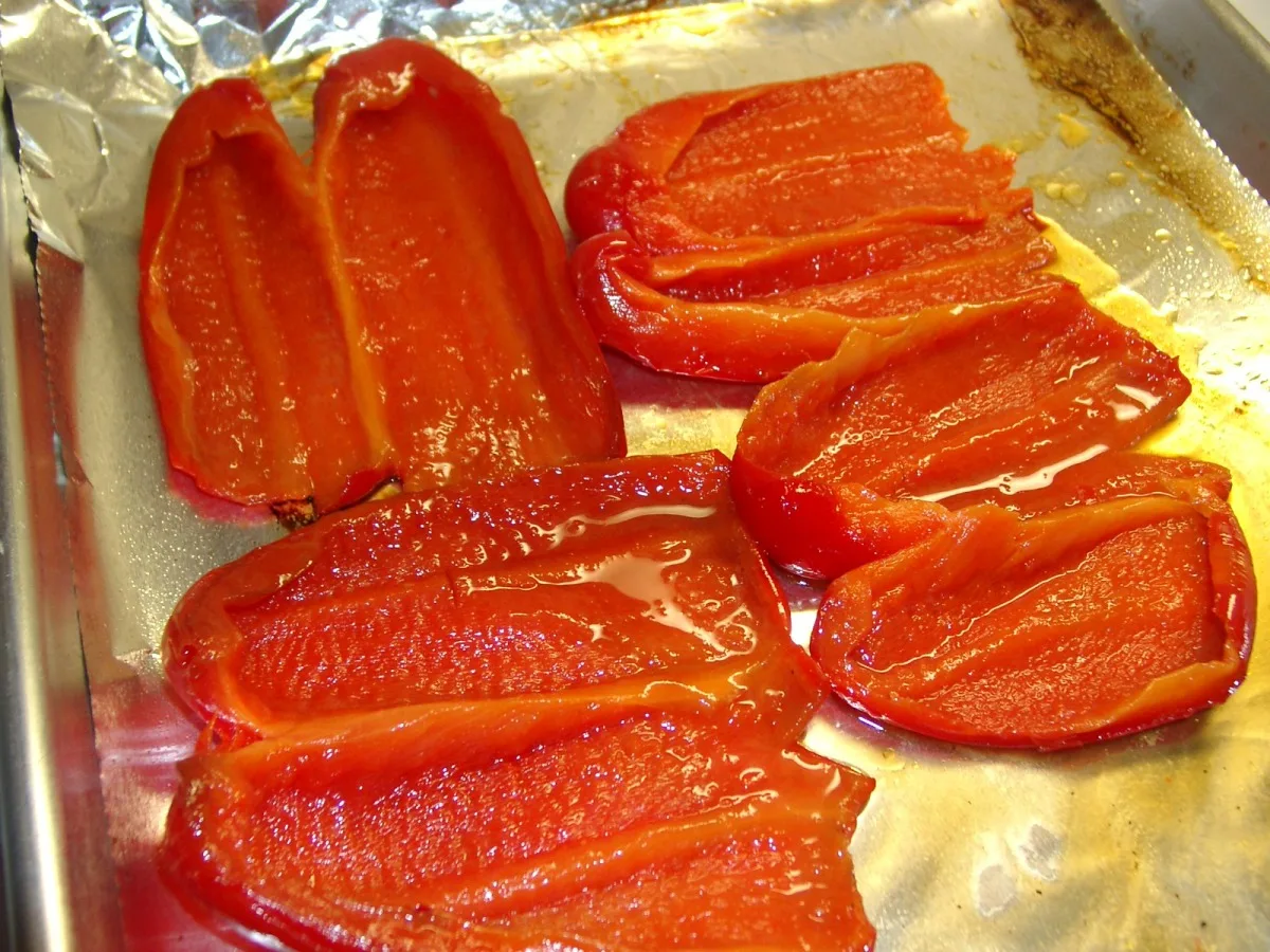 Roasted Red Bell Peppers