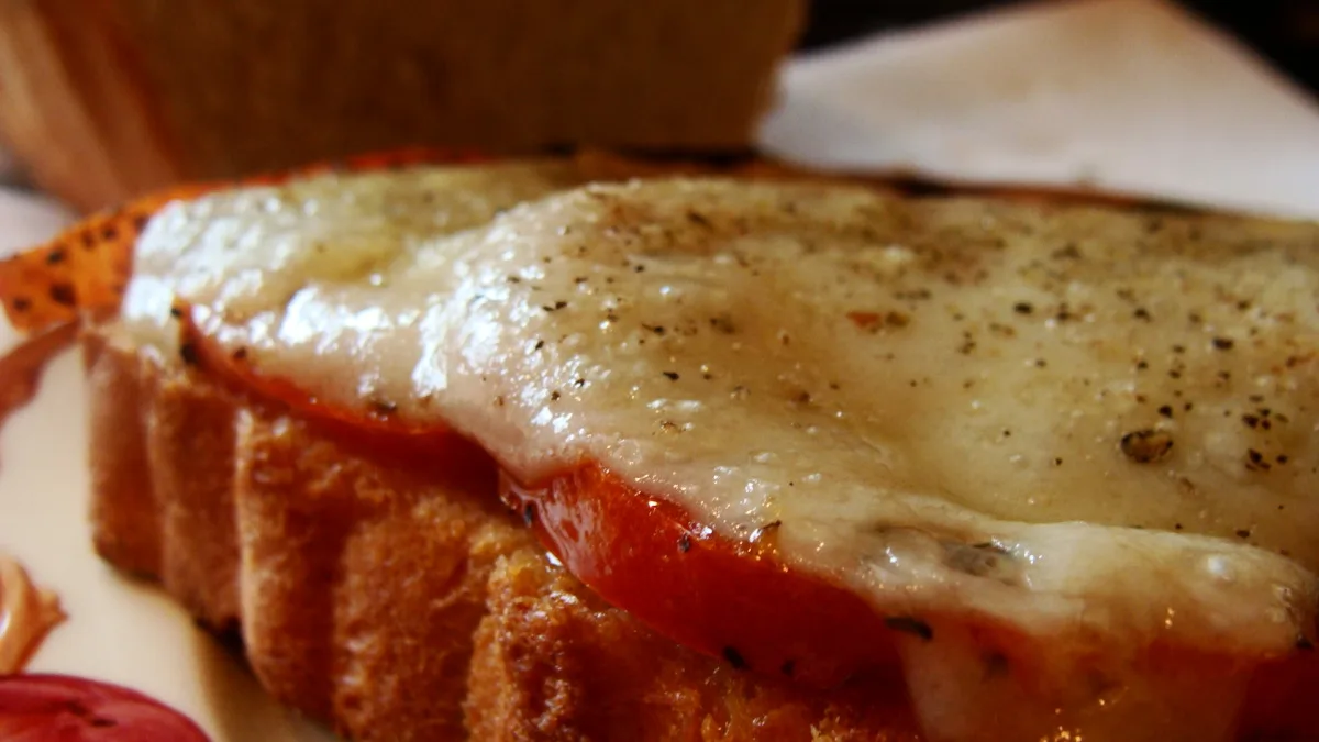 Roasted Tomato and Swiss Cheese Sandwich