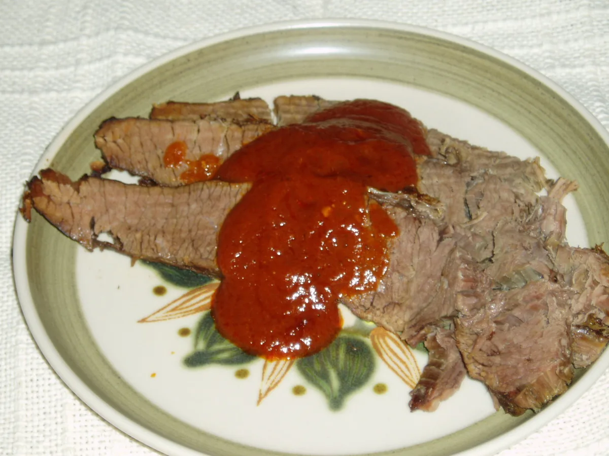 Rocky Mountain Brisket with Barbecue Sauce