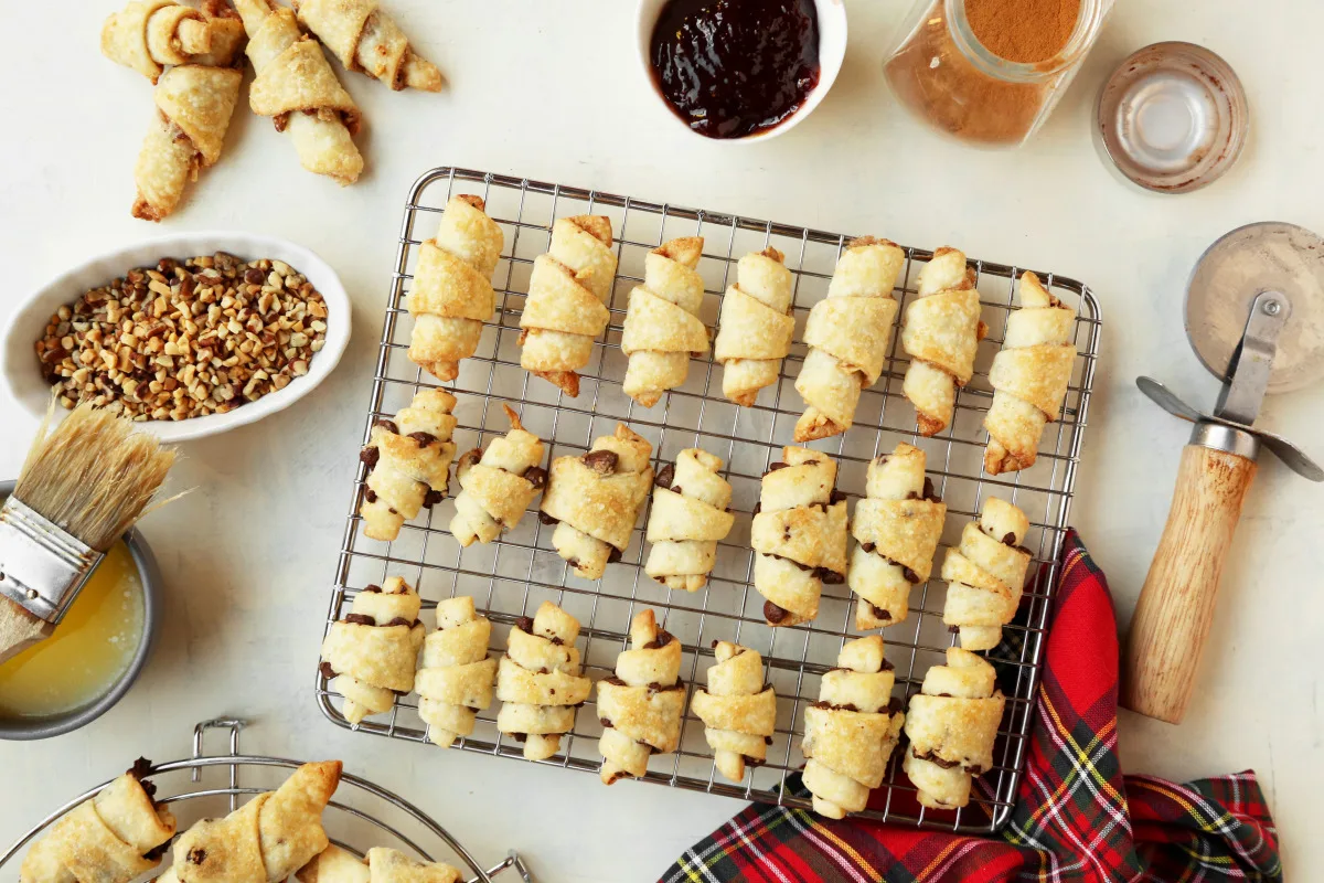Rugelach (Filled Cream Cheese Cookies)