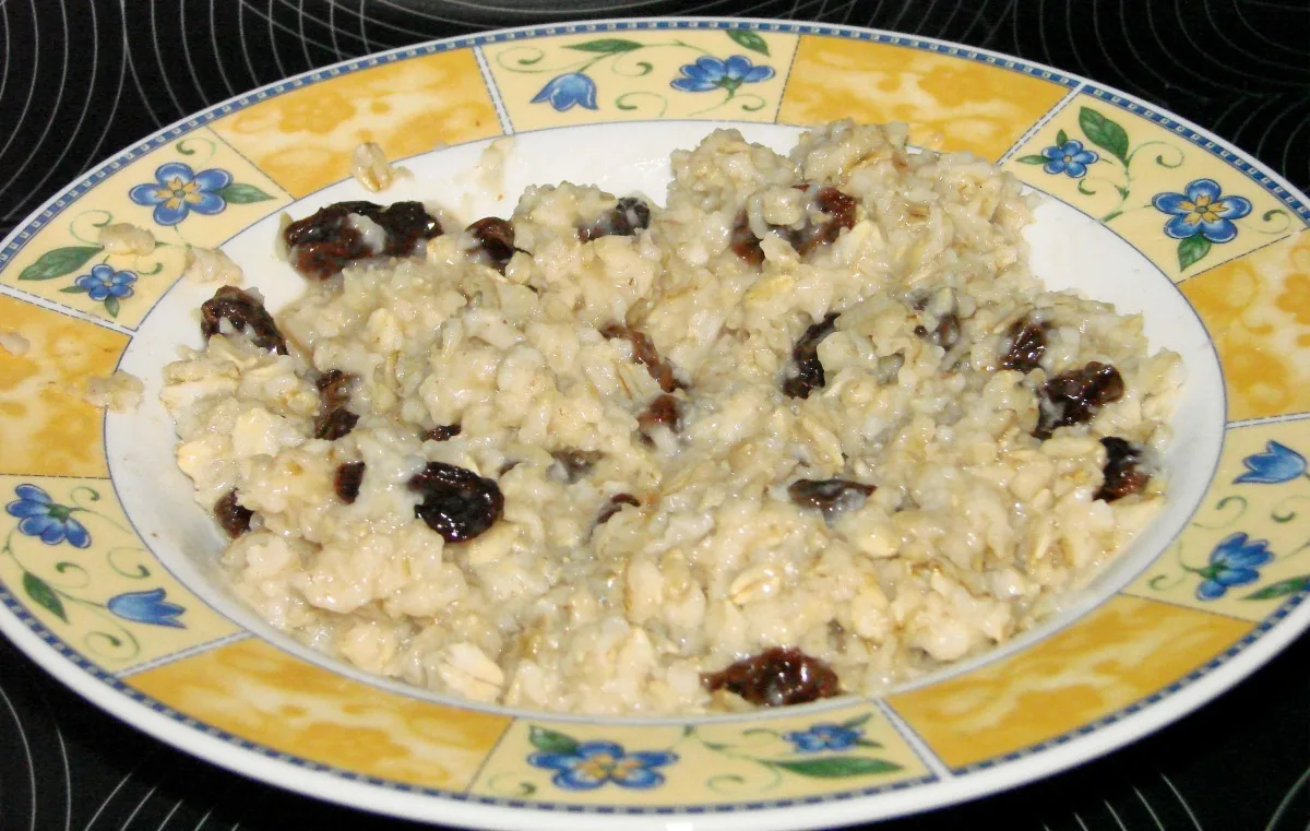 Rum and Raisin Oatmeal