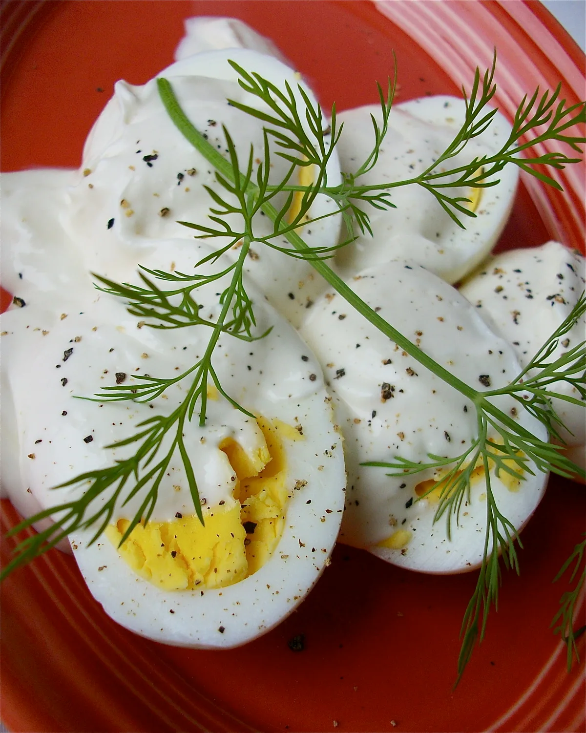 Russian Eggs  With Horseradish Sauce